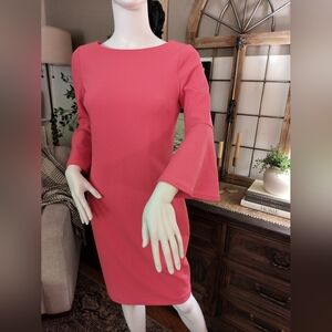 Calvin Klein dress, Sz 4, Coral color